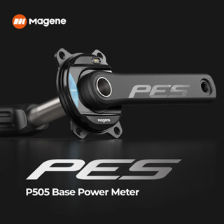 Magene เครื่องวัดพลังงาน PES P505 Base 4 Bolt 110BCD 24 มม. Cadence Pedal Balance ANT + Steel Spindle Crankset Chainring สําหรับ Shimano Sram