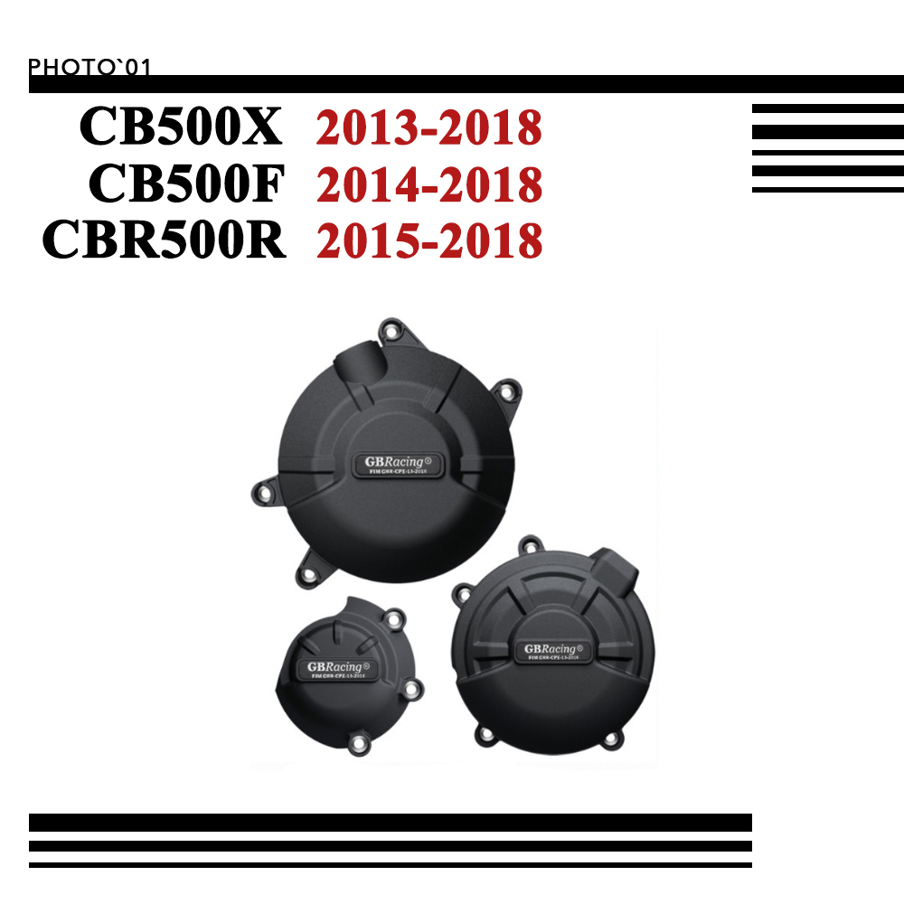 Psler ฝาครอบป้องกันเครื่องยนต์ สําหรับ Honda CB500X CB500F CBR500R CBR 500R 2013 2014 2015 2016 2017 2018
