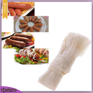 [VIP] 28-30mm Dry Intestine Sausage Hot Dog Salami Meat Casing Coat Cooking Tools