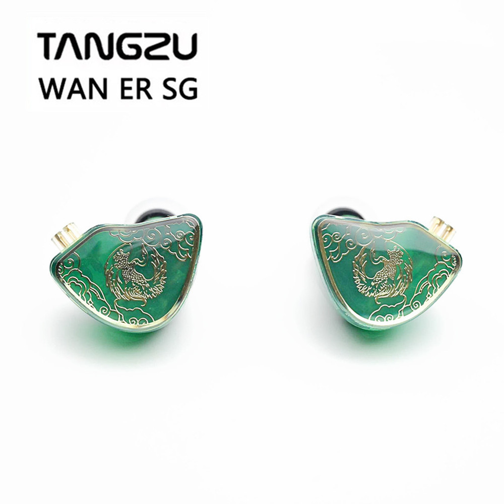 Tangzu WAN ER SG 2022 ใหม ่ 10 มม.แบบไดนามิกไดร ์ เวอร ์ หูฟัง IEM โลหะคอมโพสิตไดอะแฟรม N52 แม ่ เหล ็ ก