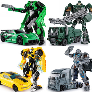 ของเล่นหุ่นยนต์ Transformers Crosshairs Hound Bumblebee Galvatron โลหะผสม สําหรับเด็ก