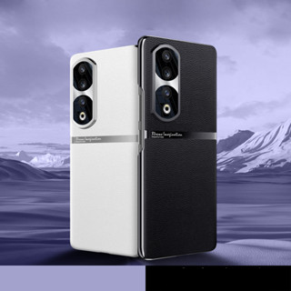 เคสโทรศัพท์มือถือแบบแข็ง ชุบไฟฟ้า สําหรับ Honor 90 Honor90Pro