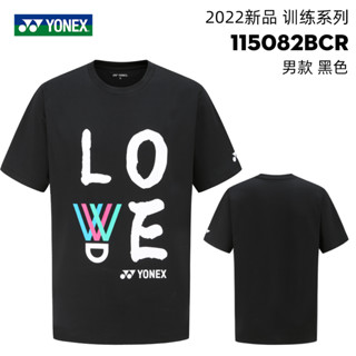 เสื้อกีฬาเทนนิส Yonex แบบแห้งเร็ว ระบายอากาศได้ดี ดูดซับเหงื่อ สวมใส่สบาย แฟชั่นฤดูร้อน สําหรับผู้ชาย และผู้หญิง