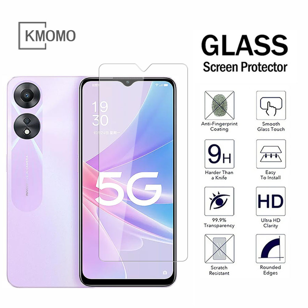 9H กระจกนิรภัยป้องกันหน้าจอสำหรับ OPPO A98 A78 A58 A38 A18 4G A17 A17k A57 A77 A77s A97 A96 A16 A16k A16e A76 A36 A95 A74 A94 A55 A54 A93 A15 A15s A35 A1 A53 A33 A5 A9 2020 A5s A12 A3s A12e A92 A72 A52 A31 A91 A73 – โปรปัง