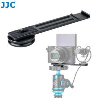 Jjc ตัวยึดขยายขาตั้งกล้อง สําหรับกล้อง Vlogging Live Streaming Arca Swiss Type Plate พร้อมซ็อกเก็ต 1/4 นิ้ว -20 สําหรับ RX100 Series a6000 a6100 a6300 a6400 a6500 a6600