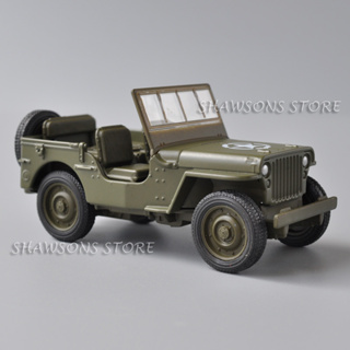 โมเดลรถยนต์จําลอง Welly สเกล 1:36 1941 Jeep Willys MB ขนาดเล็ก ของเล่นสําหรับเด็ก