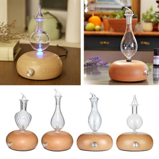 Waterless Nebulizing Essential Oil Diffuser Wood Grain Nebulizer