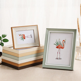 กรอบรูป A4 เรียบง่าย ตกแต่งงานแต่งงาน สามารถแขวนผนัง ได้ สไต…