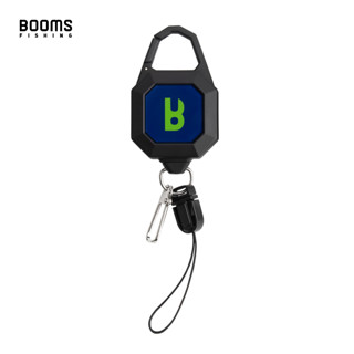 Booms RG4 อุปกรณ์ตกปลา พวงกุญแจล็อกสายเบ็ดตกปลา แบบยืดหดได้ พร้อมสายเหล็ก