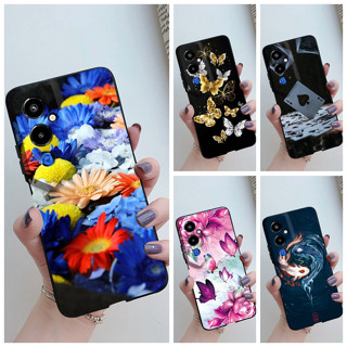 Tecno Pova 4 Pro LG8n เคสโทรศัพท์ ซิลิโคน TPU นิ่ม สีดํา ป้องกันเต็มรูปแบบ