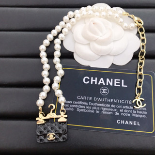 Chanel สร้อยคอ ประดับมุก สําหรับผู้หญิง103161