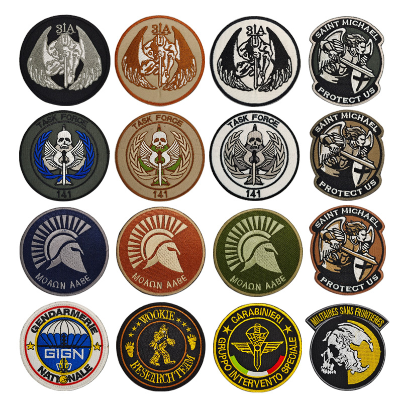 ปลอกแขน ปักลาย Spartan Badger หลายสไตล์