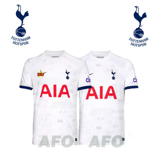 เสื้อกีฬาแขนสั้น ลายทีมชาติฟุตบอล Spurs Jersey 23 24 ชุดเหย้า คุณภาพสูง สําหรับผู้ชาย