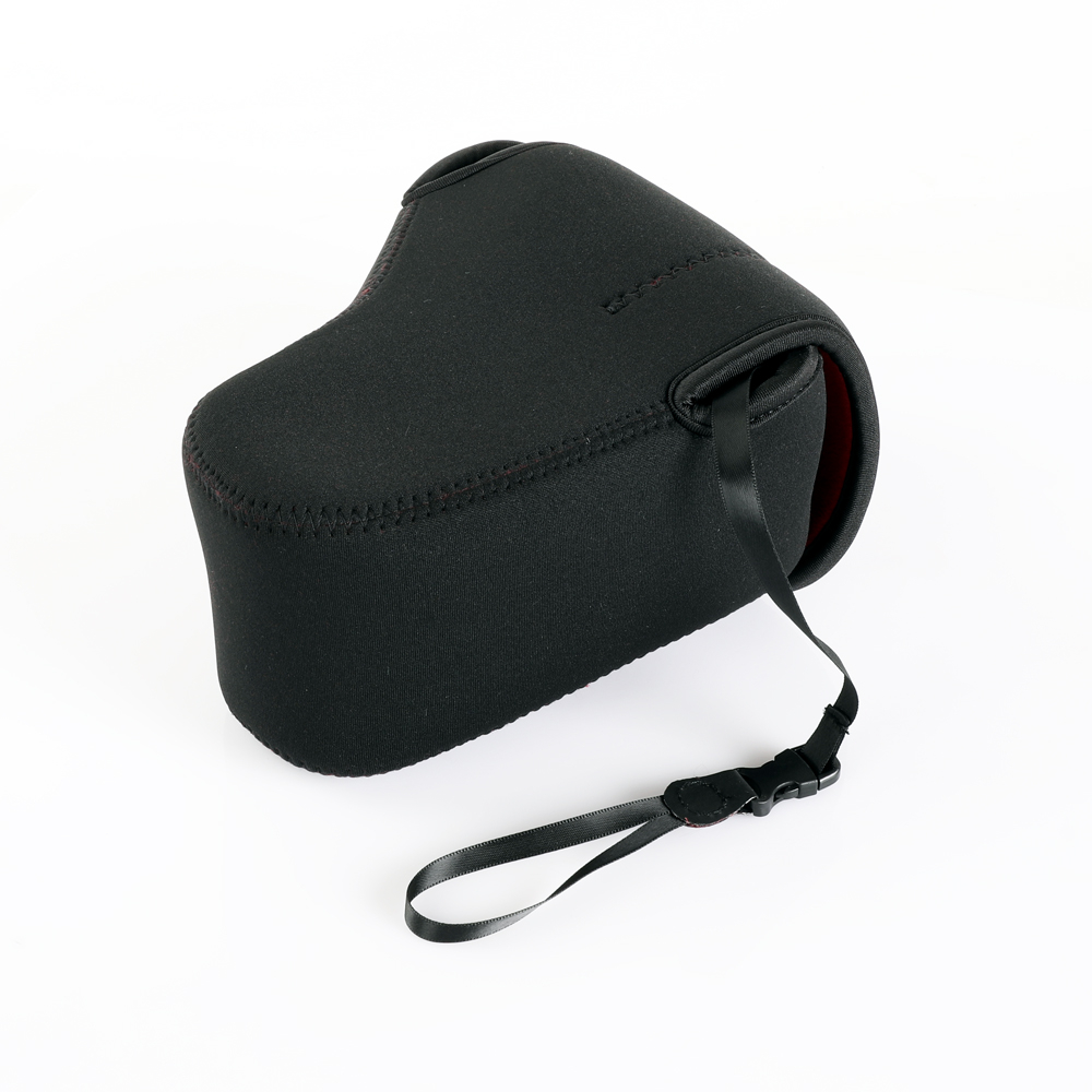 เคสกระเป๋าใส่กล้อง ผ้านีโอพรีน แบบนิ่ม ขนาด 18-55 มม. สําหรับ Canon 4000D 3000D 2000D 1500D 1300D 1200D 1100D 250D 200D II - รูปที่ 3