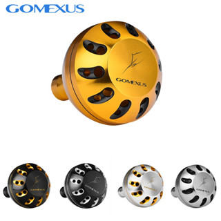 Gomerxus ลูกบิดรอก แบบอลูมิเนียมอัลลอย สำหรับรอกสปินนิ่งและรอกหยดน้ำ Shimano และ Daiwa Ryobi ขนาด 45-47 มม B45