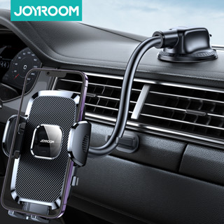 JOYROOM  ใหม่ล่าสุด กันกระแทก 4.0ที่วางโทรศัพท์ในรถยนต์ 360 ° แดชบอร์ดแขนยาว 9 นิ้ว แบบยืดหยุ่น แฮนด์ฟรีทั่วไป สําหรับโทรศัพท์มือถือ