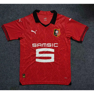 เสื้อเชิ้ต Rennes FC 23-24 รองรับเหย้า