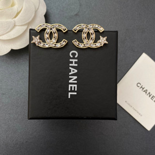 Chanel ต่างหูแฟชั่น หรูหรา สไตล์ใหม่100682