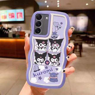 ใหม่ เคสโทรศัพท์มือถือ ยางนิ่ม กันลื่น กันรอยกล้อง ลาย kuromi น่าสนใจ สําหรับ samsung a02 m02 a03 a03 core a03s a02s a04 4g a04e a10 4g a10s