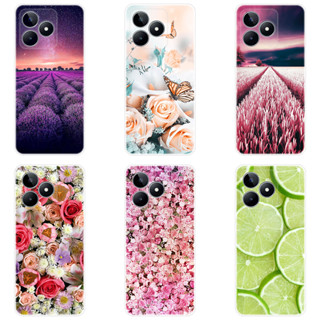 เคสโทรศัพท์ซิลิโคน TPU แบบนิ่ม ลายการ์ตูน สําหรับ Realme C53 RealmeC53