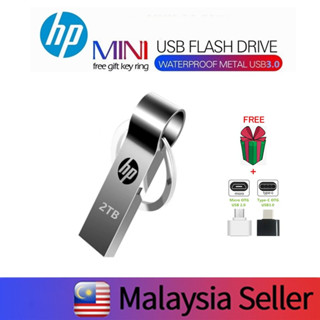 Price hp แฟลชไดรฟ์ USB 1TB 3.0 2TB ความเร็วสูง (Android Free USB Port / C Type USB Port)