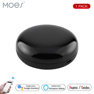 Moes Tuya WiFi IR รีโมตคอนโทรล สําหรับเครื่องปรับอากาศ ทีวี สมาร์ทโฮม อินฟราเรด สําหรับ Alexa Google Home