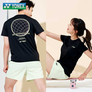 ใหม่ Yonex ชุดกีฬา เสื้อเทนนิส บาสเก็ตบอล ระบายอากาศ แห้งเร็ว ซับเหงื่อ ใส่สบาย เหมาะกับฤดูร้อน สําหรับผู้ชาย และผู้หญิง 2023