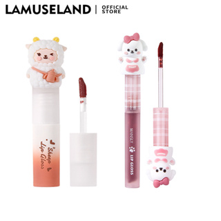 Lamuseland ลิควิดลิปสติก แมตต์ ลิปทินท์ ติดทนนาน กันน้ํา ลิปกลอส เครื่องสําอาง