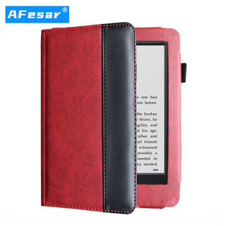 เคส E-book Kindle Basic 2014 (รุ่น: WP63GW), ปกหนัง PU สําหรับ Kindle รุ่นที่ 7 E-redaer พร้อมการนอนหลับอัตโนมัติ และปลุก