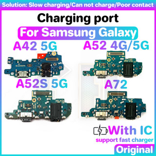 บอร์ดพอร์ตชาร์จ USB สําหรับ samsung Galaxy A42 A52 A52S A72 4G 5G S