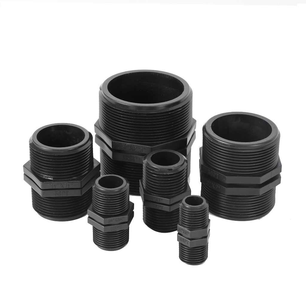 2 ชิ้น 1/2 "3/4 "1 "BSP ด้ายชาย Equal อะแดปเตอร์สวนชลประทานน้ํา Connector Aquarium Fish Tank ข้อต่อข้อต่อ