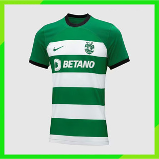 เสื้อกีฬาแขนสั้น ลายทีมชาติฟุตบอล Lisbon Atletico 2023 2024