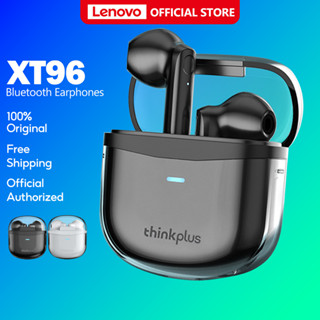 Lenovo XT96 หูฟังบลูทูธ Bluetooth Earphone ไร้สายพร้อมเสียงสเตอริโอ HIFI หูฟัง หูฟังไร้สาย หูฟังบลูทูธมีไมค์ true wireless หูฟังเล่นเกมส์ TWS Headset Gaming Headphone