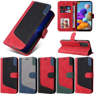 เคสโทรศัพท์หนัง Pu นิ่ม ฝาพับ พร้อมช่องใส่บัตร ตั้งได้ หรูหรา สําหรับ Samsung Galaxy A14 5G A13 5G A33 A53 A23 A52 A72 A22 5G A32 4G A22 4G A52S A04S M23 A04 A14 4G