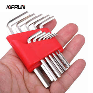 Kiprun ชุดประแจหกเหลี่ยม 2 มม. กุญแจอัลเลน เมตริก 12 มม. 11 ชิ้น