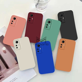 เคสซิลิโคนนิ่ม เนื้อแมตต์ ป้องกันกล้อง กันกระแทก สําหรับ Xiaomi Mi 12T 12 Lite 12X Pro Mi 11 Lite Mi 11T Pro