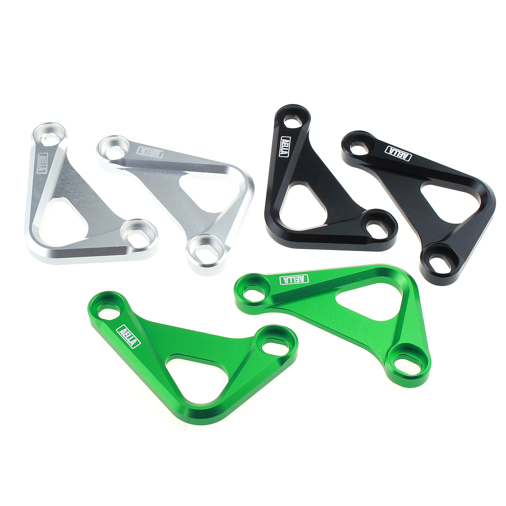 ด้านหลังพักเท้าแผ่นเปล่าสําหรับ BMW S1000R HP4 S1000RR 2010-2018 รถจักรยานยนต์ Racing Hook S 1000 R RR ผู้โดยสารพักเท้าลบ