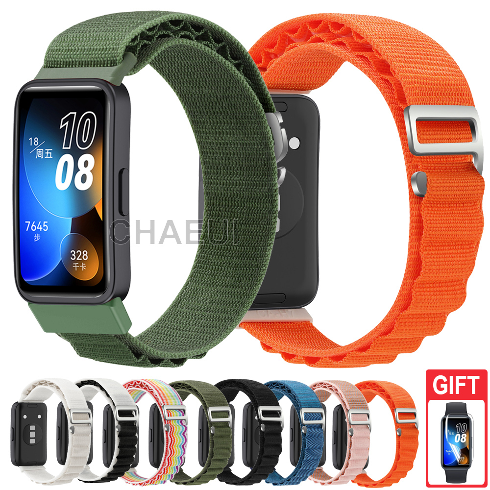 สายนาฬิกาข้อมือไนล่อน แบบเปลี่ยน สําหรับ Huawei Band 9 / 8 / 7