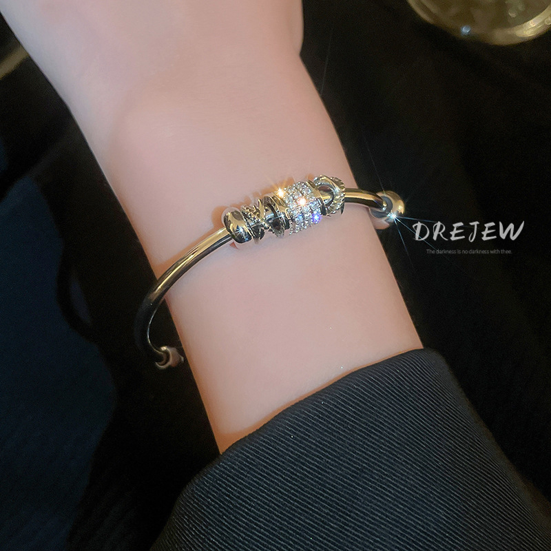DREJEW สร้อยข้อมือเพทาย ประดับเพชร หรูหรา เหมาะกับคนแพ้ง่าย