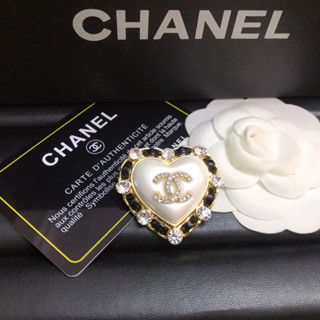 Chanel ใหม่ เข็มกลัดถัก รูปหัวใจ หรูหรา สําหรับผู้หญิง102877