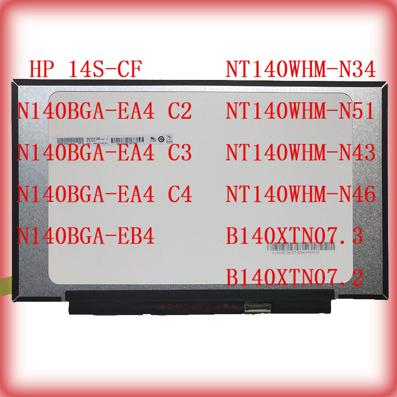 14 นิ ้ ว 14 - inch 30 - pin 14S-CF N140BGA-EA4 C2 C3 C4 N140BGA-EB4 NT140WHM-N34 / N51 / N43 / N46 