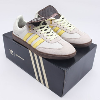 Wales Bonner x Samba Nubuck รองเท้าลําลอง สําหรับผู้ชาย ผู้หญิง ID0217