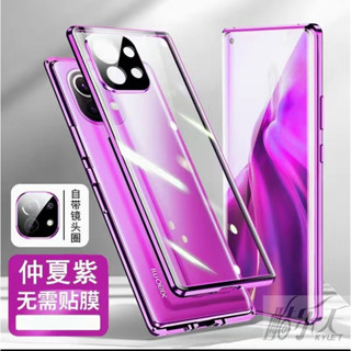 For Redmi Note 10 11 12 Pro Plus Turbo 4G 5G เคสโทรศัพท์มือถือกระจกนิรภัย สองด้าน กันหล่น บางพิเศษ สําหรับ