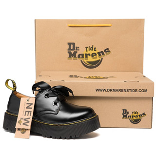 Dr. Martens  1461 รองเท้าบูทมาร์ติน รองเท้าหนัง หัวแหลม ขนาดใหญ่ สําหรับผู้หญิง