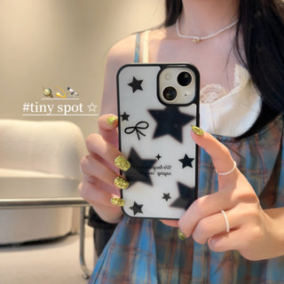 Y2k เคสโทรศัพท์มือถือ กันกระแทก ลายดาว โบว์ สไตล์มิลเลนเนียม เคสไอโฟน สําหรับ Apple iPhone11 12 13 14 Pro Max