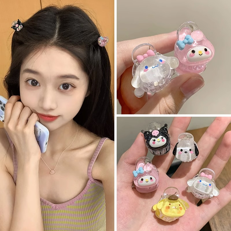 กิ๊บติดผม ลายการ์ตูนสุนัขคุโรมิน่ารัก สไตล์เกาหลี เครื่องประดับ สําหรับนักเรียนหญิง ราคา ถูกที่สุด ดีลบีเคเค แกลเลอรีภาพที่ 2