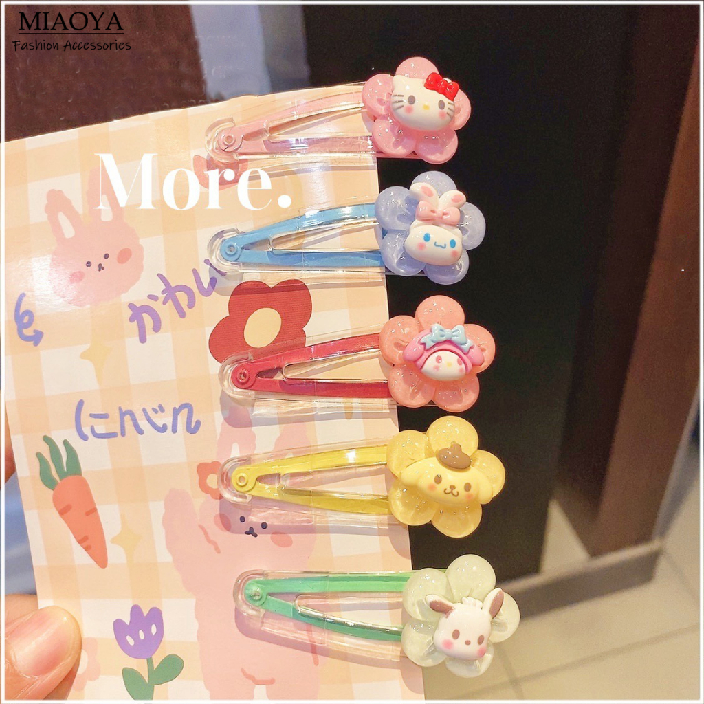 กิ๊บติดผม ลายการ์ตูนสุนัขคุโรมิน่ารัก สไตล์เกาหลี เครื่องประดับ สําหรับนักเรียนหญิง ราคา ถูกที่สุด ดีลบีเคเค แกลเลอรีภาพที่ 5