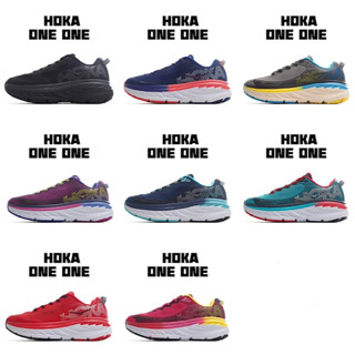 Hoka ONE ONE Bondi 6 Yuwenle รองเท้าผ้าใบ ลําลอง เหมาะกับการวิ่ง