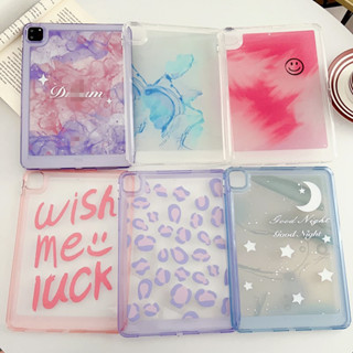For iPad Mini 4 5 6 Air 3 4 5 9.7 2017/2018 Pro 10.5 10.9 11 7th/8th/9th/10th Generation 10.2 2019/2020/2021/2022 Coloured Drawing Silicone Case Shockproof Tablet Cover
