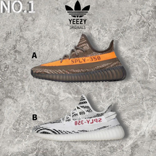 Ad.id.as originals Yeezy Boost 350 V2 3.0 Carbon Beluga / Zebra 50 เทรนด์วินเทจรองเท้าลำลอง Unisex